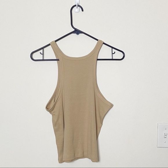 BP. Tan Ribbed Tank Top - Picture 3 of 3